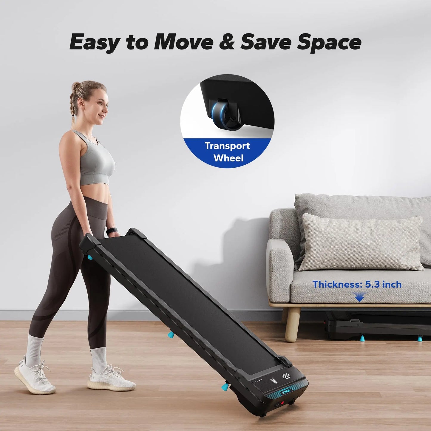 Walking Pad Small Treadmill for Home&Office