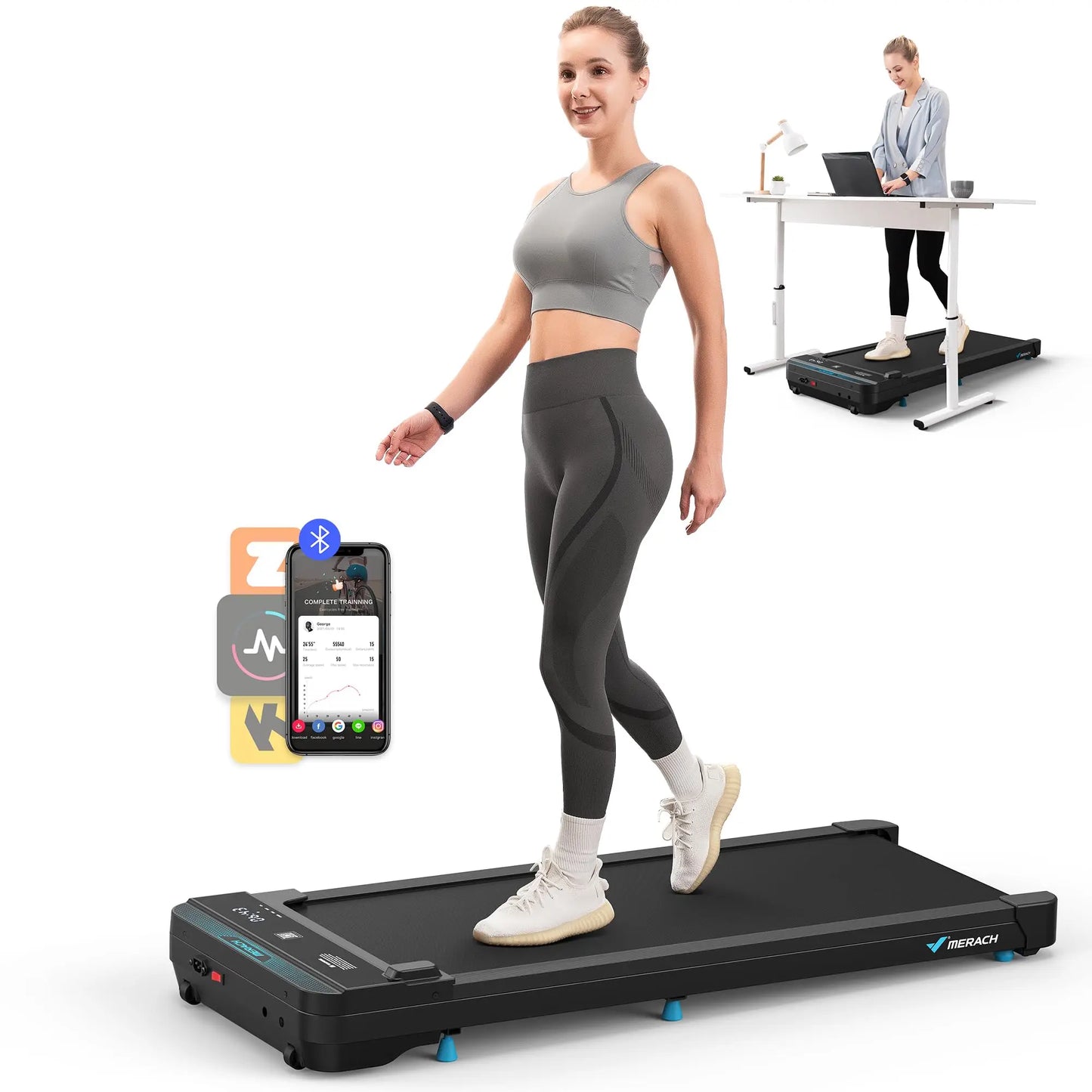 Walking Pad Small Treadmill for Home&Office