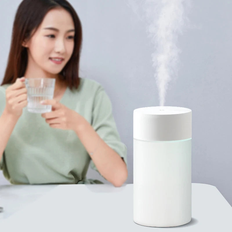 USB Ultrasonic Air Humidifier LED Lamp Mini Essential Oil Diffuser