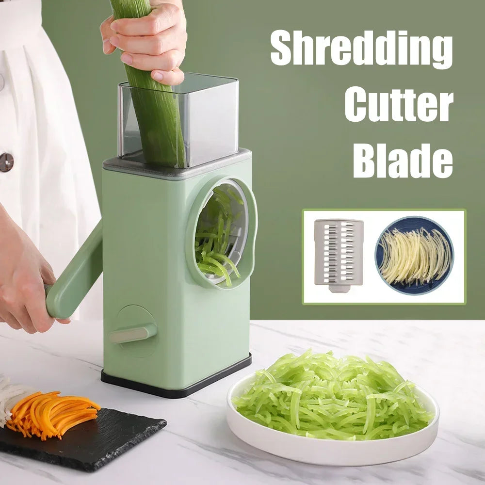 Multifunctional Drum Vegetable Fruit cutter