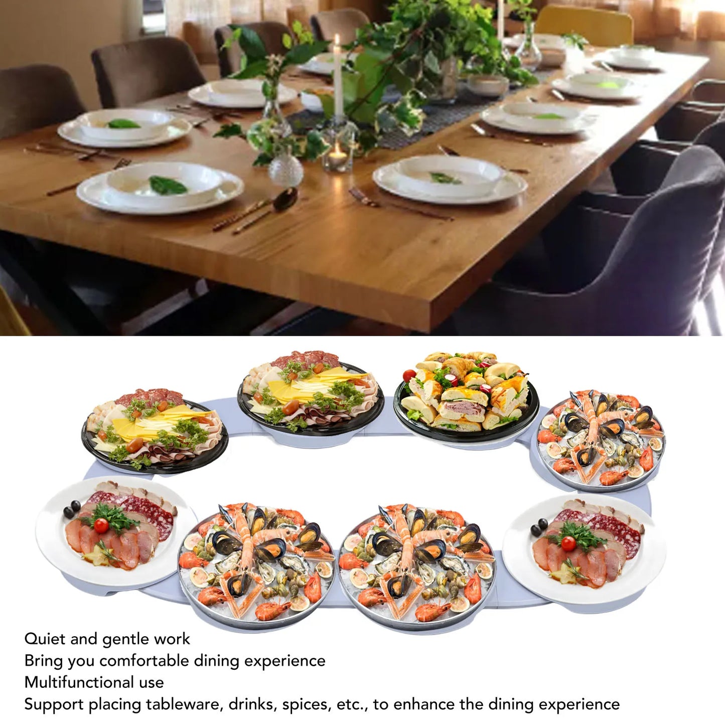 Rotating Food Tray